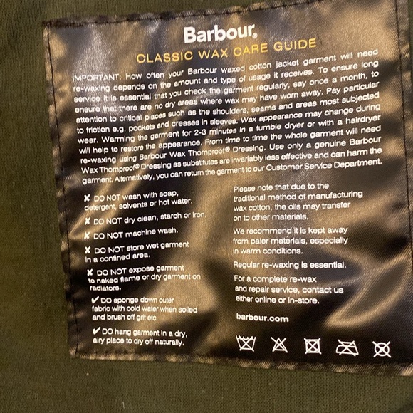 Barbour Harton Waxed Jacket EUC - Picture 7 of 11
